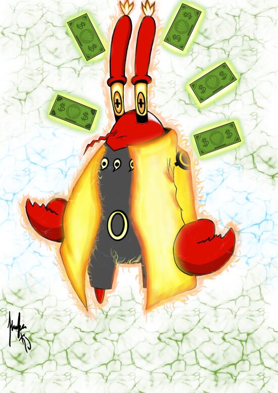 MR Krabs Full Power